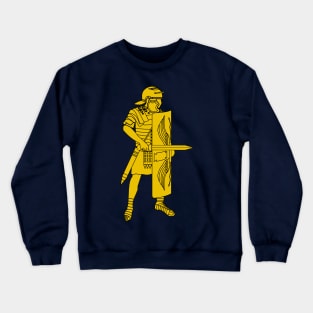 Golden Imperial Roman Legionnaire Crewneck Sweatshirt